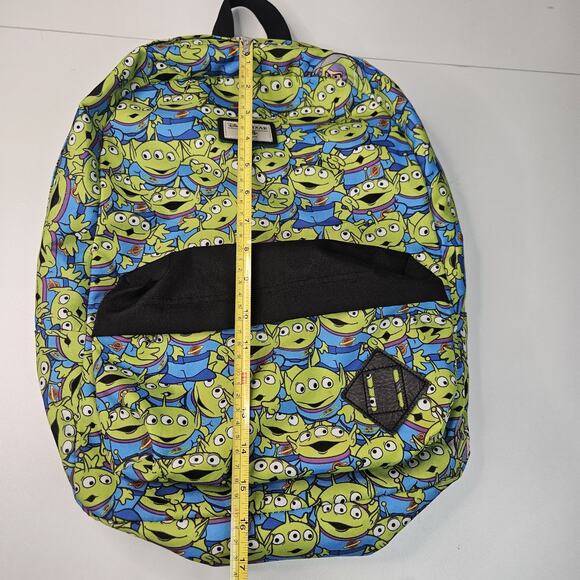 Vans Toy Story Backpack Bookbag Aliens Hidden Buzz Lightyear Disney Pixar - Picture 12 of 13